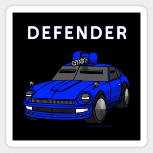 Defender, Car for the Dystopian Future Magnet